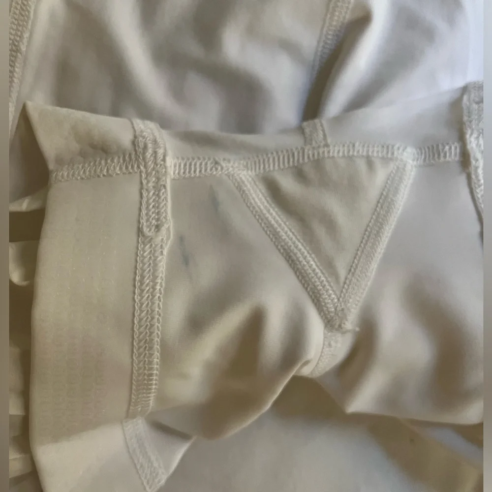 lululemon athletica White Pleated Tennis Skort